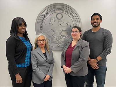 Members of OIG's Award-Winning Audit Unit 